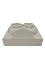 بلوک فوم پلیاورتان ebazell 260 به رنگ خاکستری روشن، با چگالی بالا و پایداری ابعادی، مناسب برای مدلسازی حرفهای.